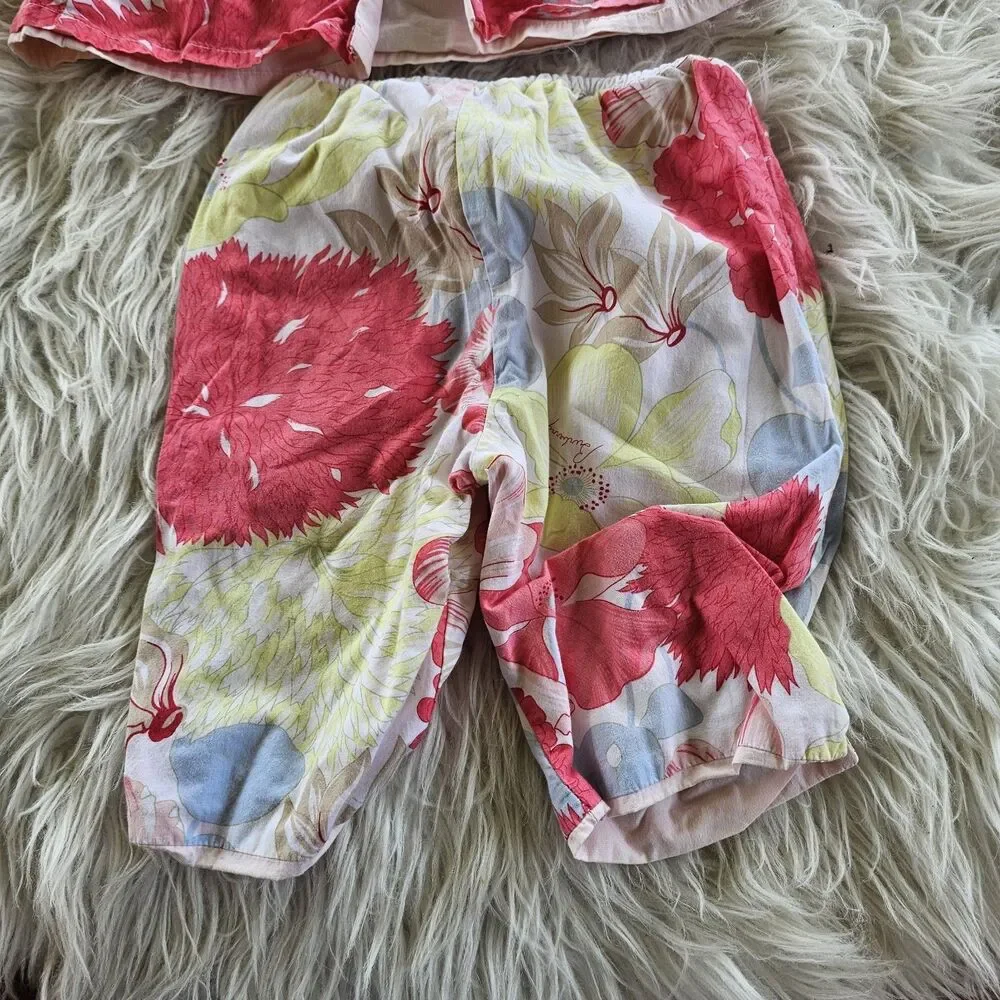Top Shirt + Bottoms Reversible 12 Months Sleeveless Burberry Pink
